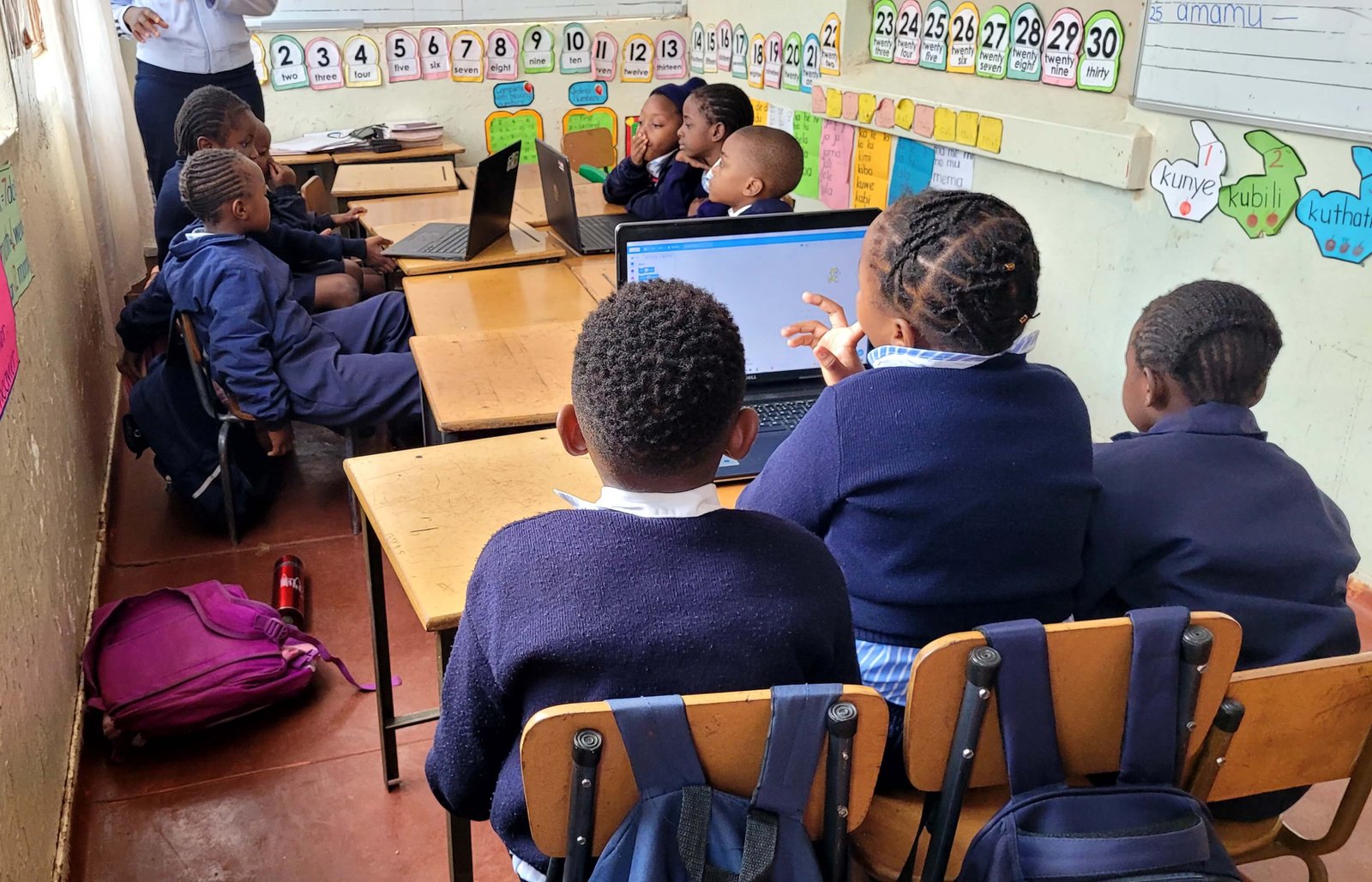 Caltens Elementary: classroom lesson moments