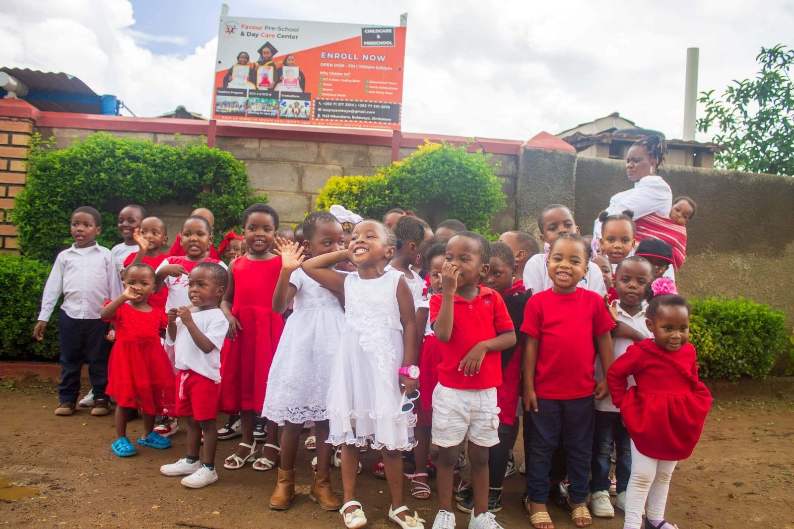 ICT lessons at Favour Preschool